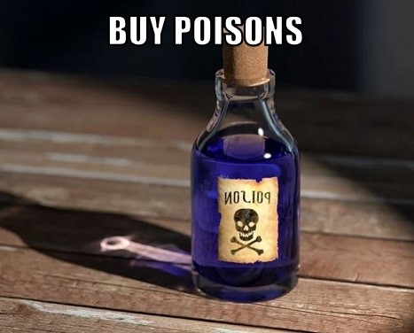 At which pharmacy can you buy poison?
